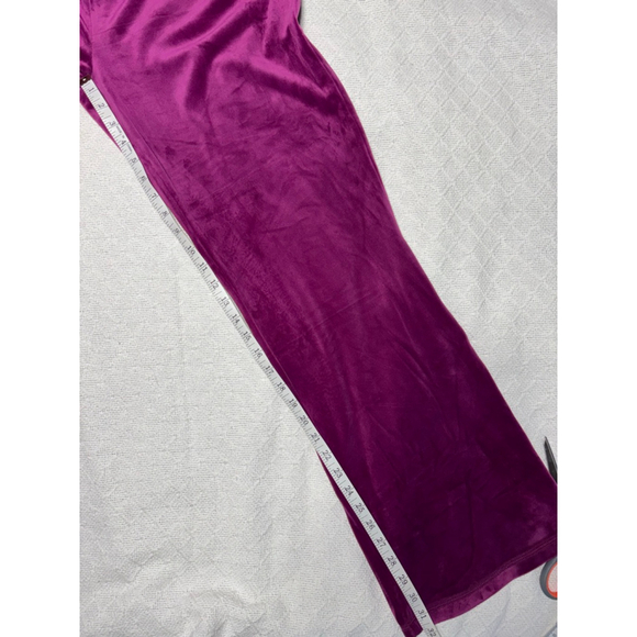 NWT Bling Juicy Couture Violet Sunset Purple Velour Tracksuit Size Large Glam - Picture 9 of 12